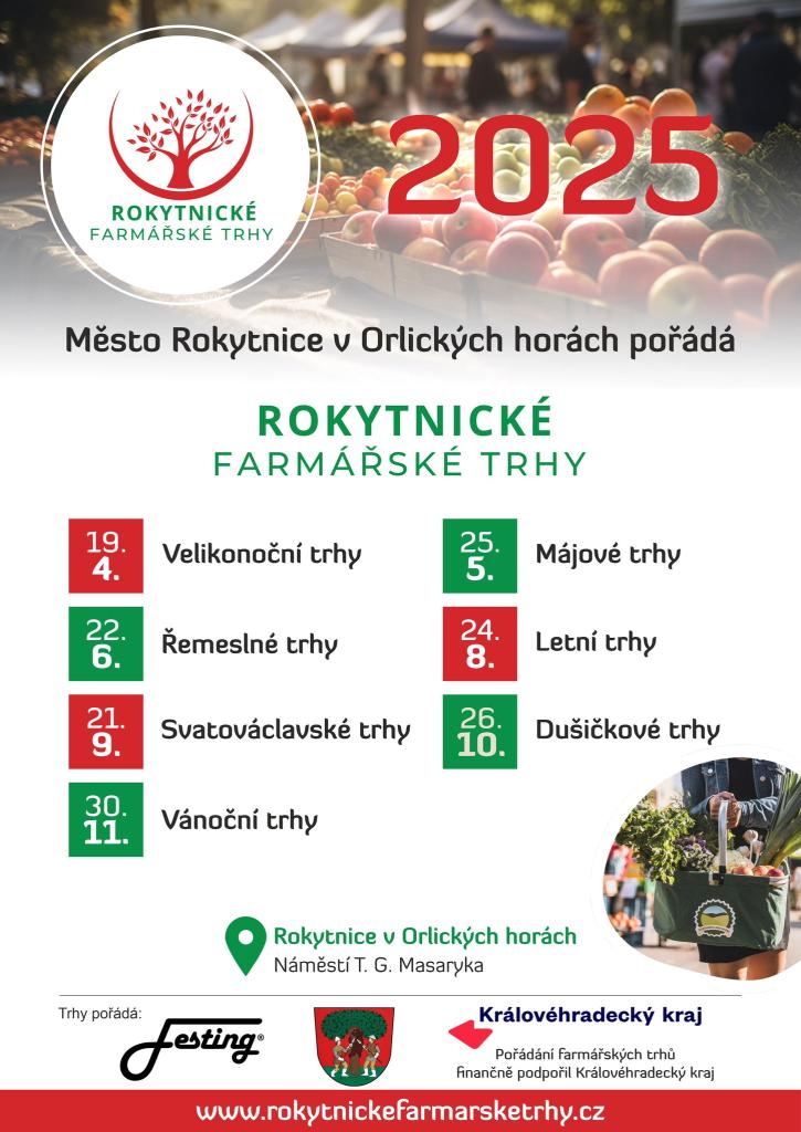 Farmářské trhy 2025